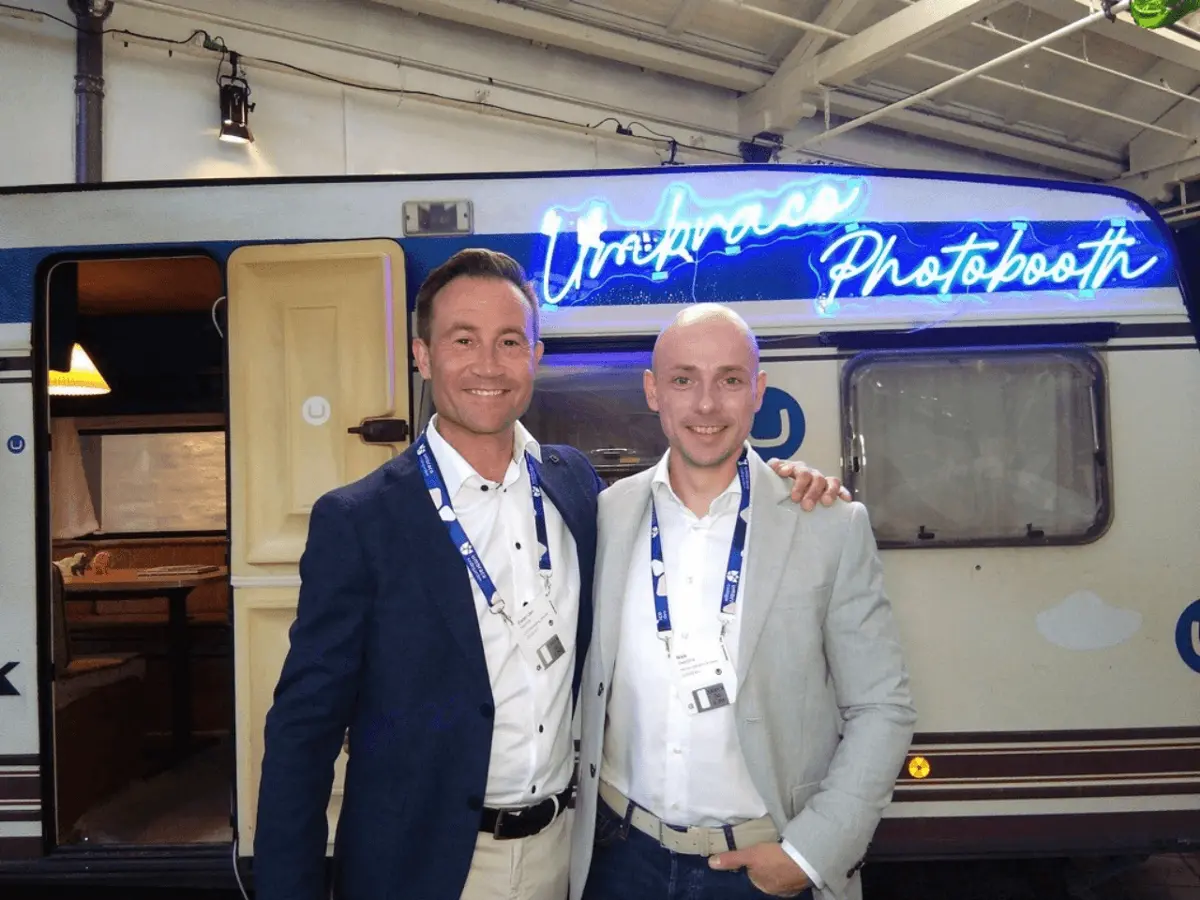 Pieter-Jan en Niek op Umbraco Awards