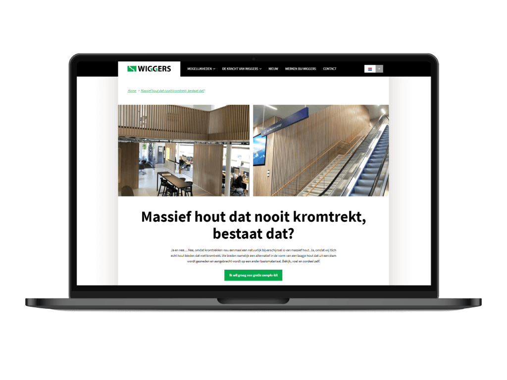Slimme content marketing levert Wiggers nieuwe klanten op!
