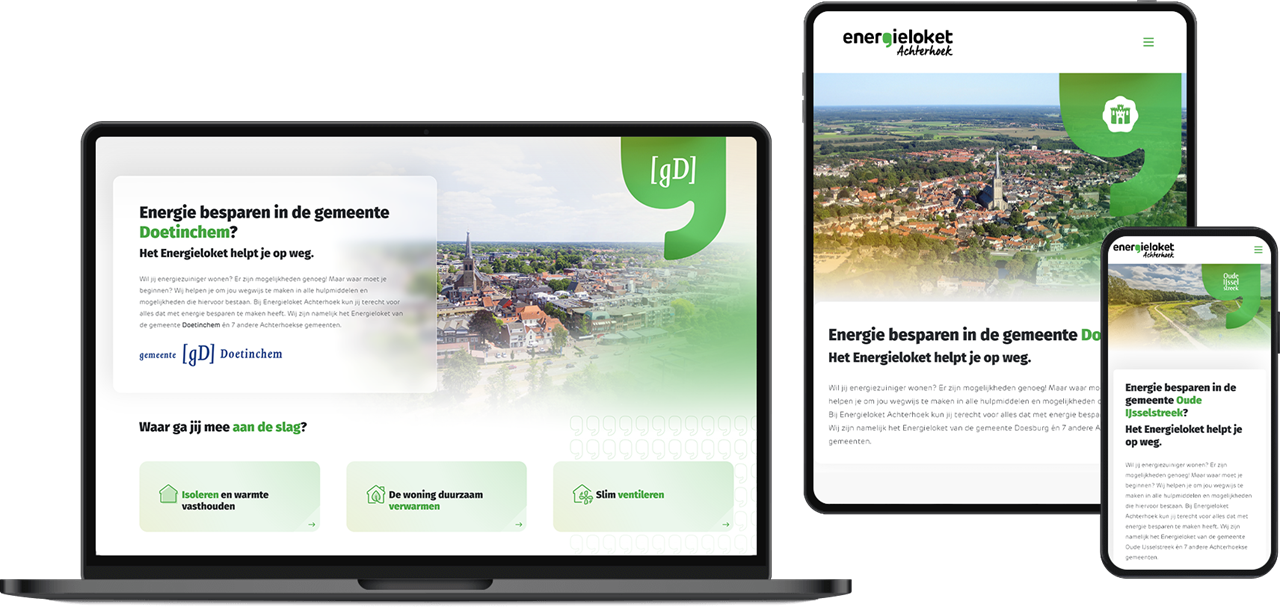 uMarketingSuite voor Energieloket Achterhoek