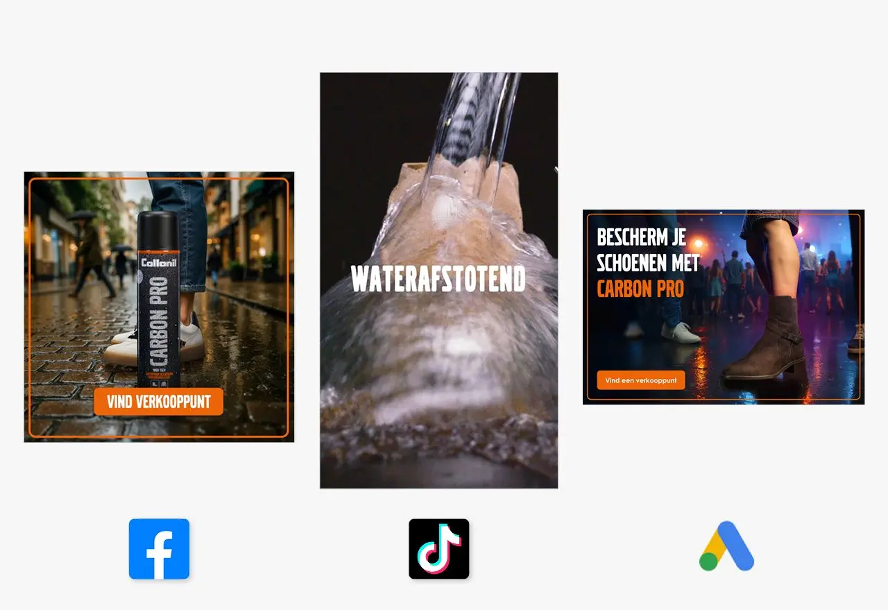 Jouw productvideo op verschillende kanalen Jouw productvideo op verschillende kanalen