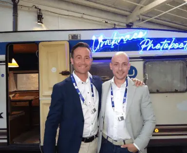 Pieter-Jan en Niek op Umbraco Awards (1)