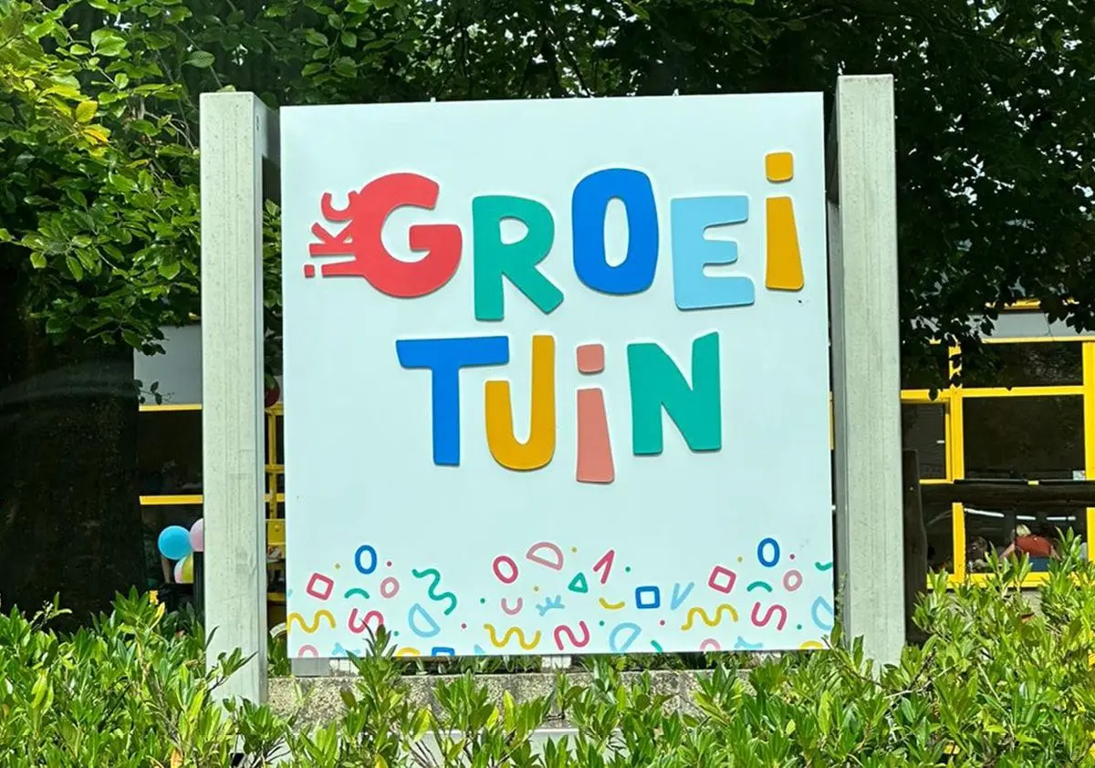 Groeituin bord